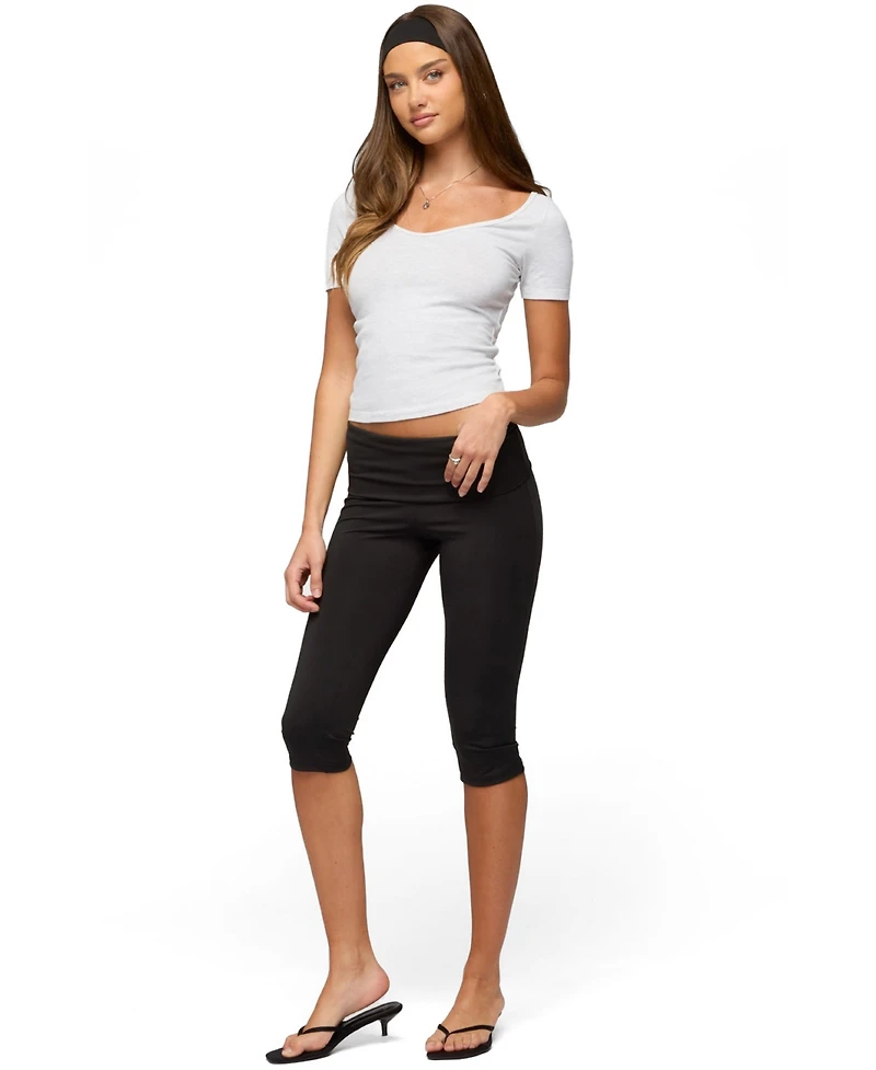 Edikted Women's Loly Scoop Neck T Shirt