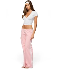 Edikted Women's Yilenah Wrap V Neck Top