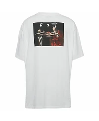 Pre-Owned Off-White Men's Back Print Jersey Oversized T-Shirt