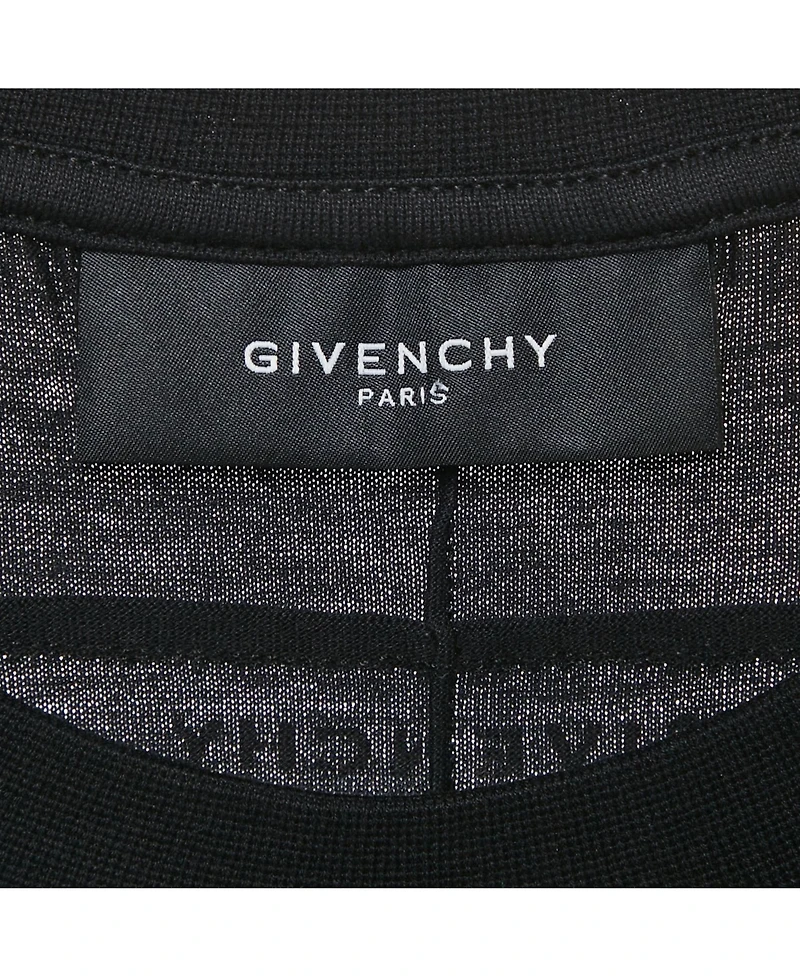 Pre-Owned Givenchy Men's Cross Print Jersey Crewneck T-Shirt