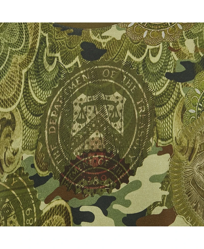 Pre-Owned Givenchy Men's Camouflage Print Jersey T-Shirt