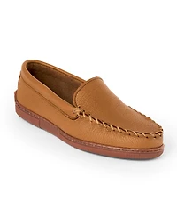 Minnetonka Men's Moosehide Leather Slip-ons