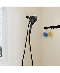 Phying Magnetic Handheld Shower Head 6 Spray Mode High Pressure Shower Head With 60 Inch Stainless Steel Hose For Bathroom Daily Use