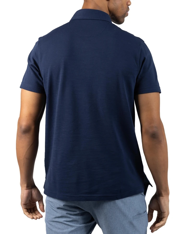 Tailorbyrd Men's Slub Pique Polo