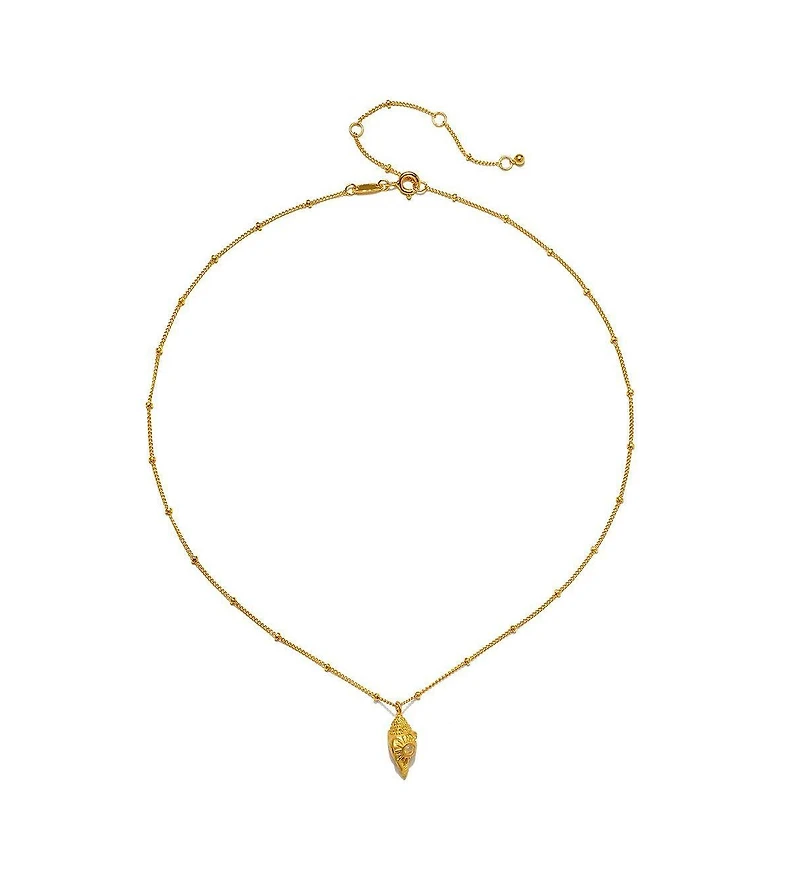 Satya Jewelry Resilient Spirit Opal Conch Shell Necklace
