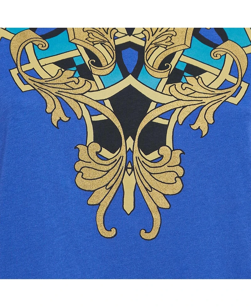 Pre-Owned Versace Men's Printed Cotton T-Shirt