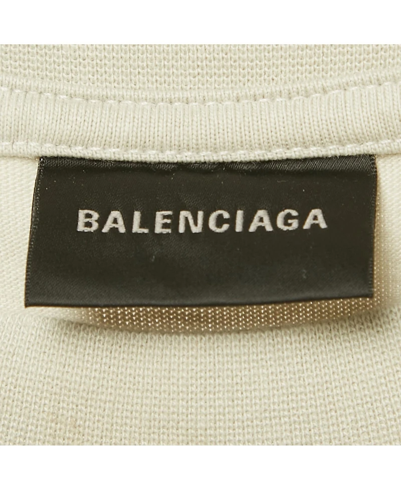 Pre-Owned Balenciaga Men's Political Campaign Print Jersey T-Shirt