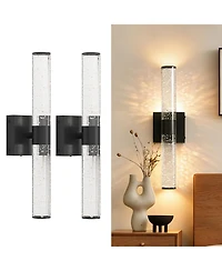 Midola 2 Sets Bathroom Light, Modern Wall Lights Light Fixture (Led), Bathroom Over Mirror Wall Lights for Kitchen Dining Room Bedroom Hallway