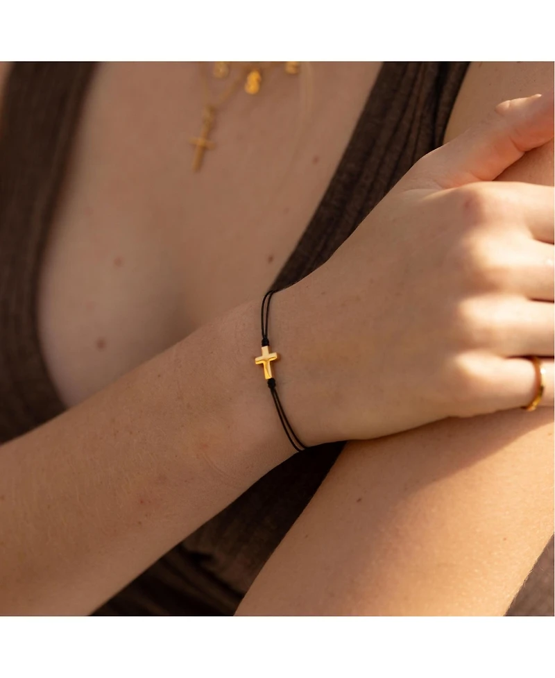 Mantra The Cross Thread Bracelet