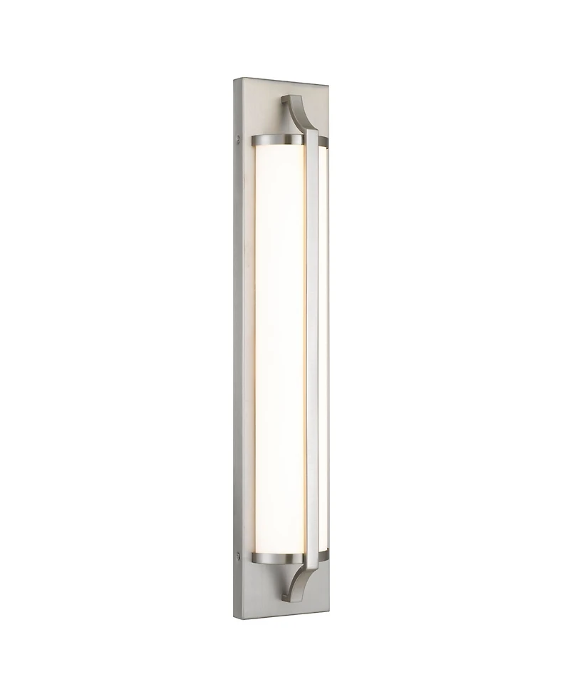 Midola 24-Inches Brushed Nickel Integrated Led Modern/Contemporary Bathroom Vanity Light Bar