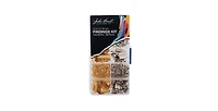 John Bead 10-Slot Silver and Gold Mix Jewelry Findings Kit Assortment, 320pcs