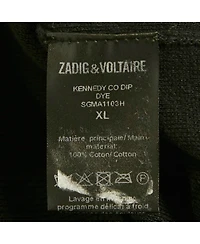 Pre-Owned Zadig & Voltaire Men's Ombre Cotton Knit Kennedy Sweater