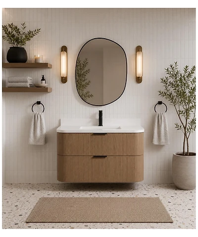 Ari Bath Chantal 36" Floating Bathroom Vanity