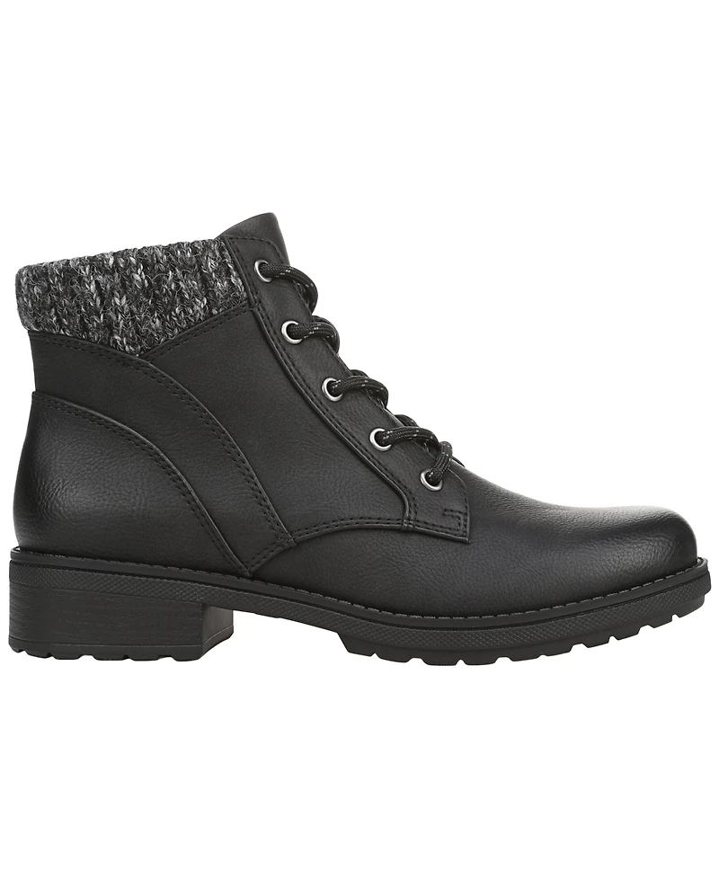 Dr. Scholl's Women's Daphne Lace-Up Booties