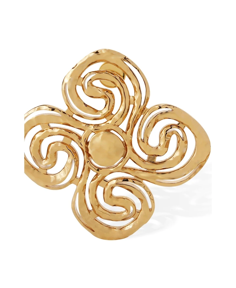 Retro Chic Eternal Spiral Earrings