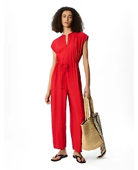Whistles Women's Sleeveless Drawstring Jumpsuit