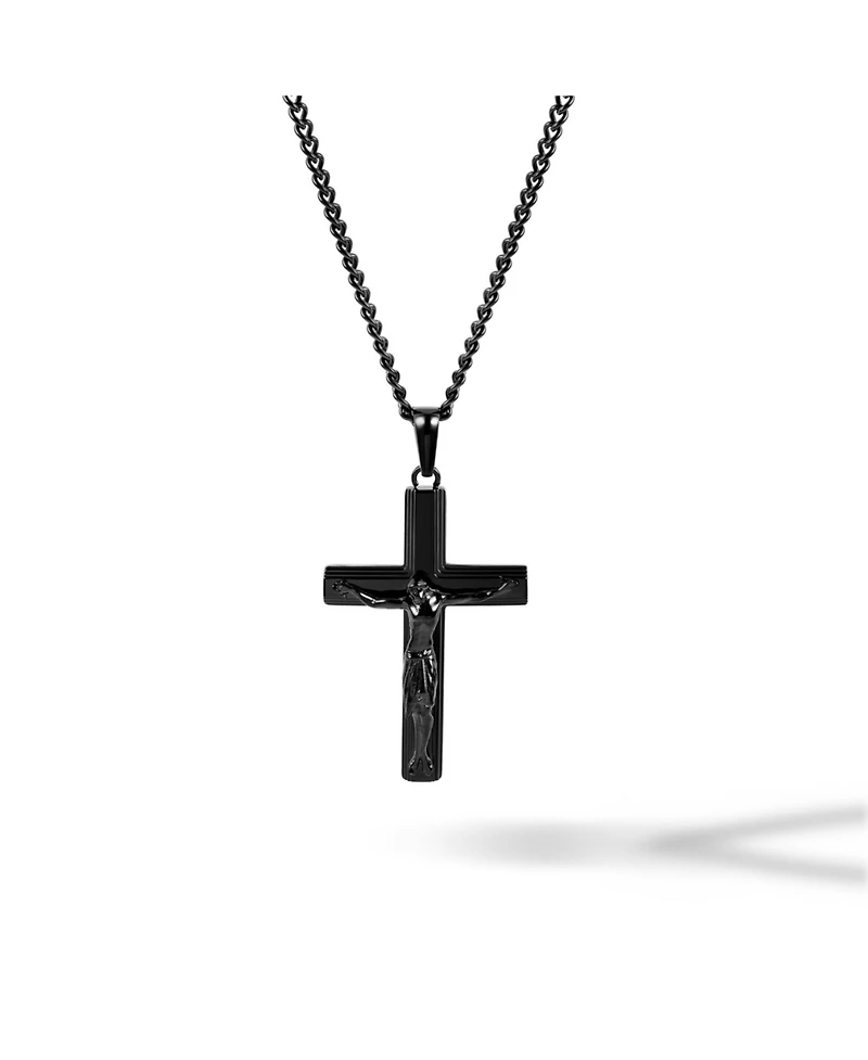 Vincero Crucifix Pendant - Stealth
