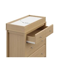 Storkcraft Carmel 3 Drawer Chest with Changing Topper