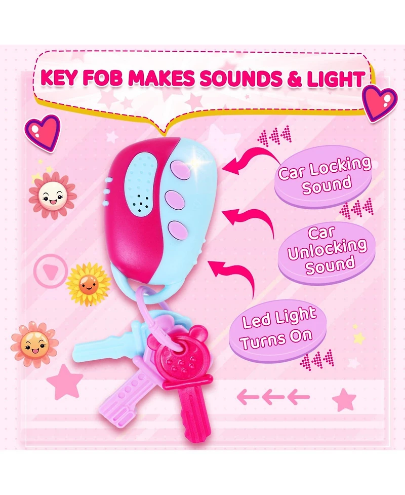 Gnuadz Purse Pretend Makeup Play Princess Gifts Kids