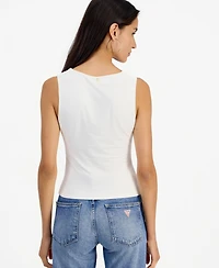 Guess Women's Maia Sleeveless Front-Cutout Top