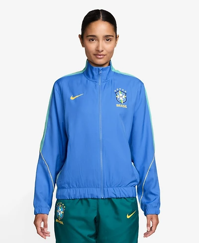 Nike Women's Blue/Green Brazil National Team 2026 Strike Dri-fit Tracksuit
