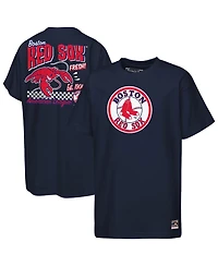 Mitchell & Ness Big Boys and Girls Navy Boston Red Sox Cooperstown Concession T-Shirt