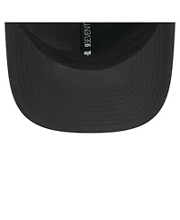 New Era Men's Black New York Rangers Sport Vented 9SEVENTY Rope Adjustable Hat