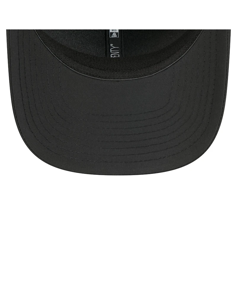 New Era Men's Black Toronto Maple Leaf's Sport Vented 9SEVENTY Rope Adjustable Hat