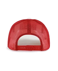'47 Brand Men's Cream Nebraska Huskers Drawbridge Trucker Adjustable Hat