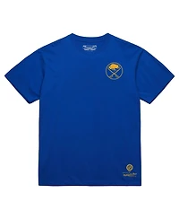 Mitchell & Ness Men's Royal Buffalo Sabres Core Penalty Box 3.0 T-Shirt