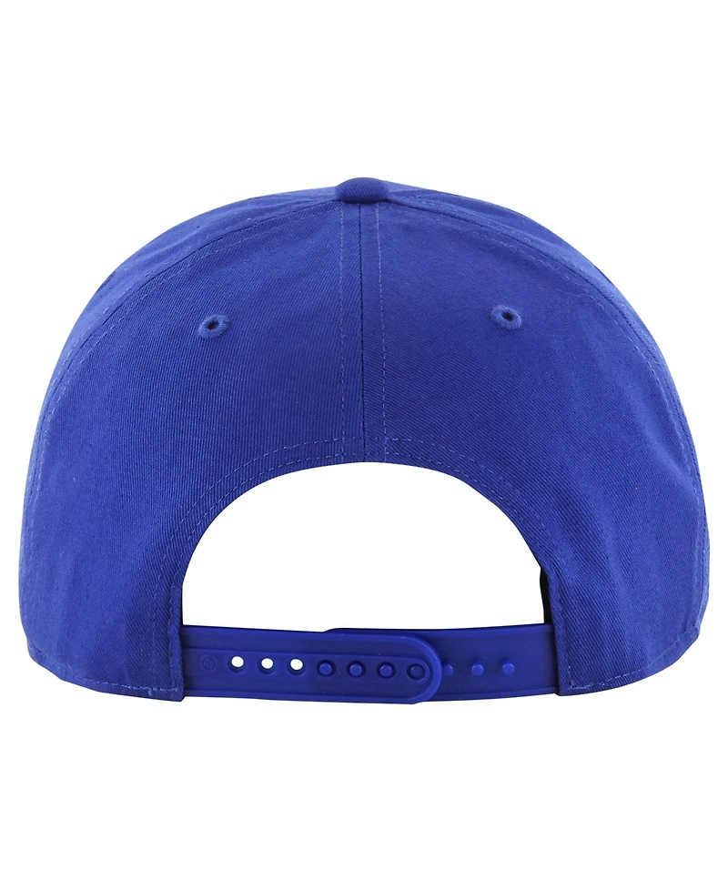 Men's '47 Brand Blue New York Knicks Overhand Logo Hitch Adjustable Hat