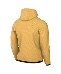 Nike Men's Yellow Australia National Team 2026 Anthem Mesh Dri-fit Full-Zip Hoodie
