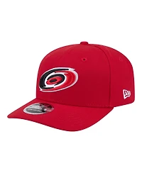New Era Men's Red Carolina Hurricanes 9SEVENTY Coolera Adjustable Hat