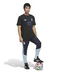 Adidas Men's Lionel Messi Black Argentina National Team 2026 Away Jersey Hook Name Number T-Shirt