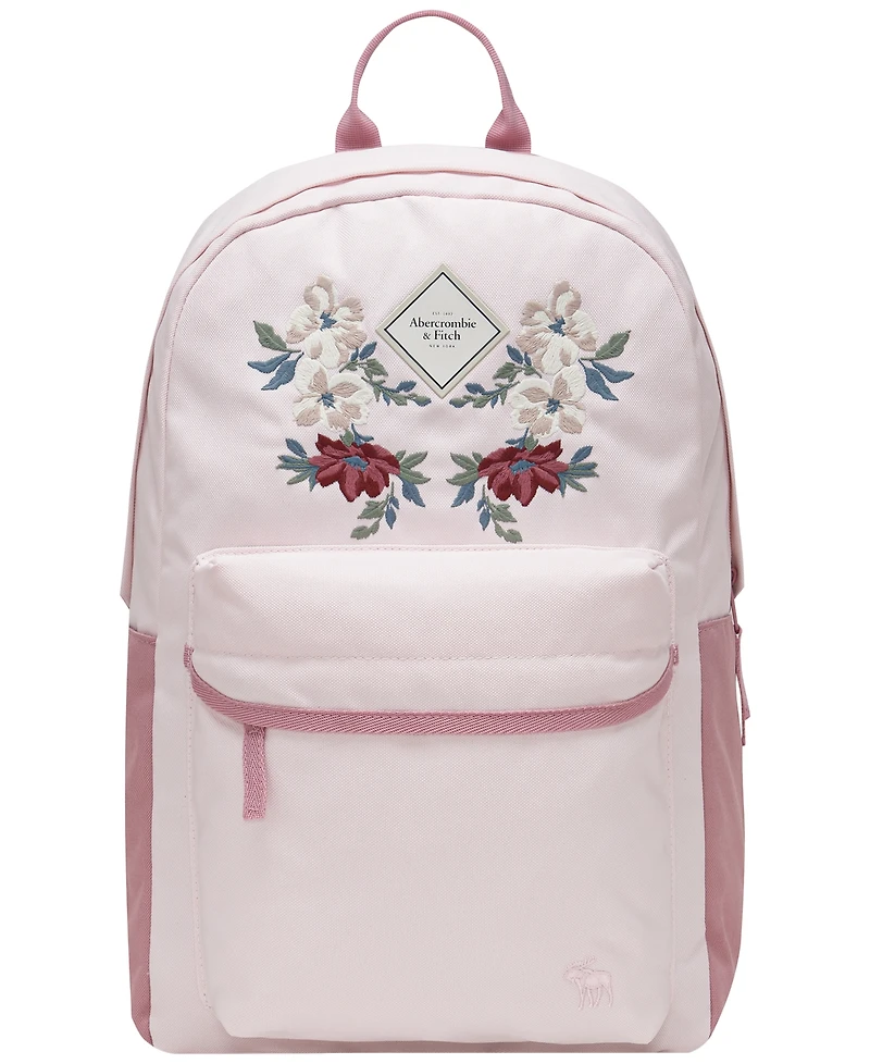 Abercrombie Girls' Embroidered Essential Backpack
