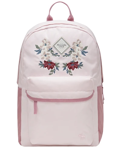 Abercrombie Girls' Embroidered Essential Backpack