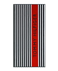 Tommy Hilfiger Leisure Cotton Beach Towel, 68" x 36"