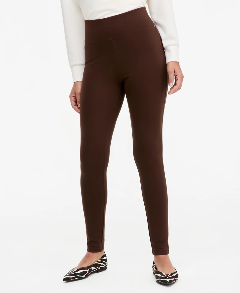 I.n.c. International Concepts Women's High-Rise Ponte-Knit Leggings, Macy's Exclusive
