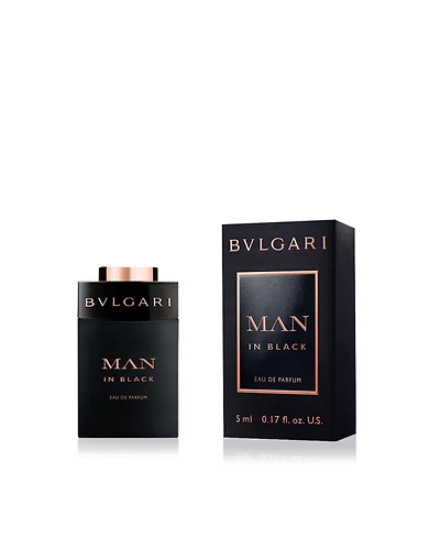 Free Bvlgari Man in Black Eau De Parfum 5 ml Mini Travel Spray with any $157 Bvlgari Men's Fragrance Purchase