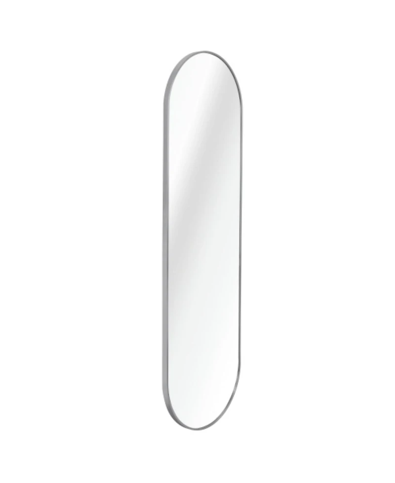 Laoties 63" x 20" Full Length Mirror, Arched Floor Mirror with Metal Frame for Bedroom, Entryway and Dressing Room