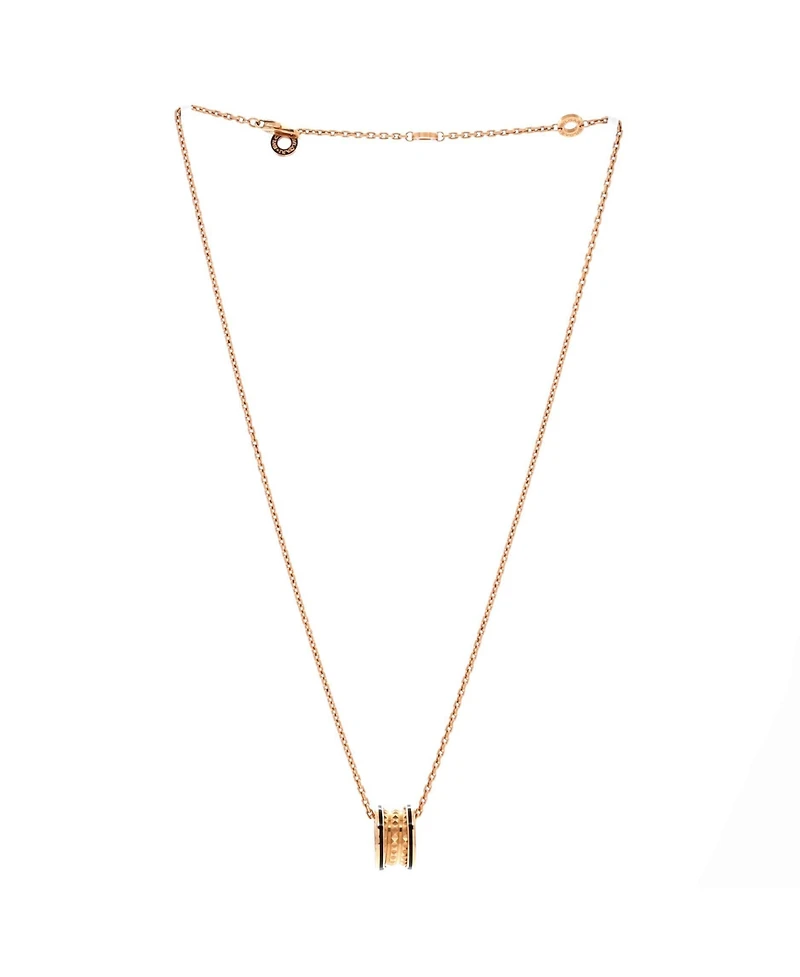 Pre-Owned Bvlgari B.Zero 1 Rock Round Pendant Necklace