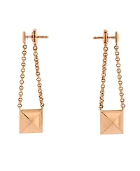 Pre-Owned HERMES Clou D'H Drop Earrings