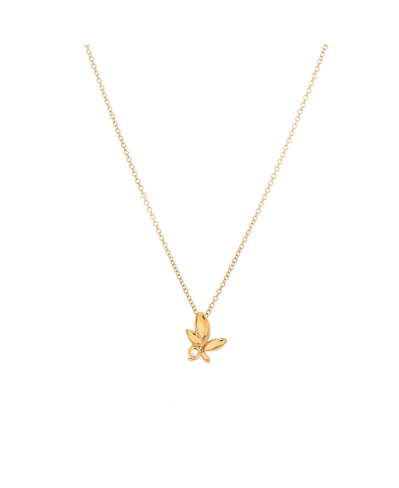 Pre-Owned Tiffany & Co Paloma Picasso Olive Leaf Pendant Necklace