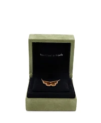 Pre-Owned Van Cleef and Arpels Lucky Alhambra Butterfly Pendant Necklace