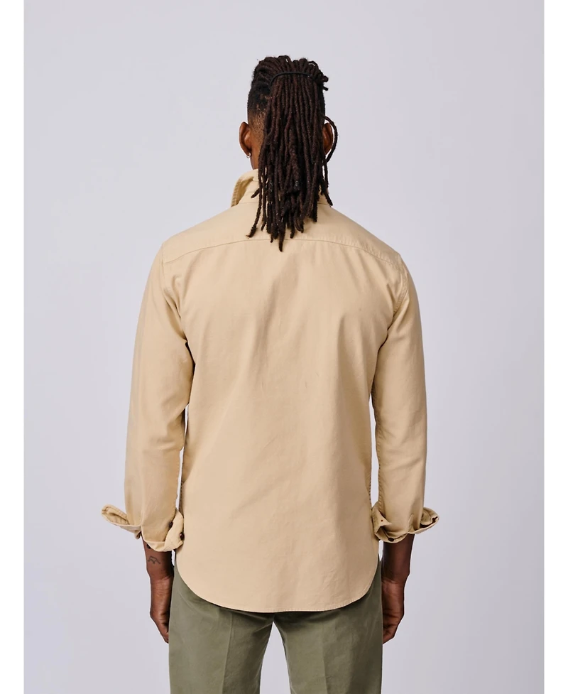 Aubin Men's Henderson Canvas Relaxed Fit Overshirt
