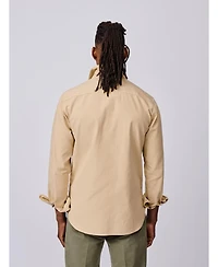 Aubin Men's Henderson Canvas Relaxed Fit Overshirt