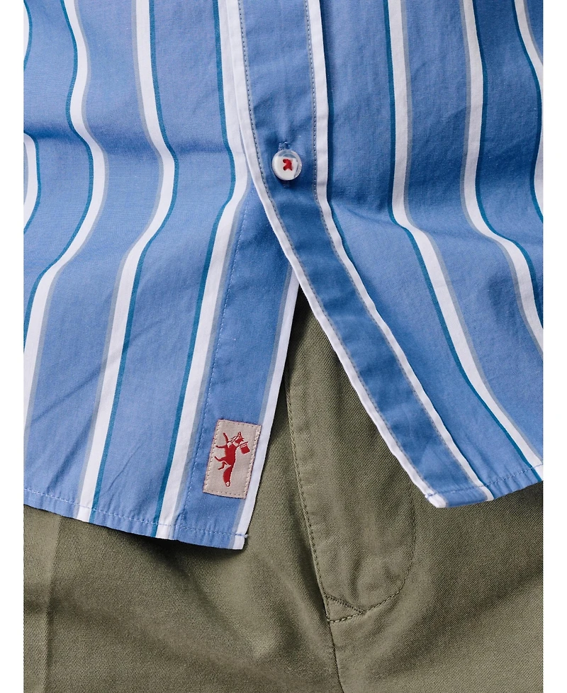 Aubin Men's Gladstone Poplin Button-Down Shirt