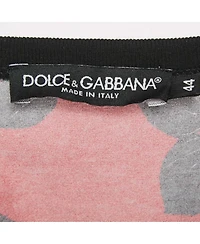 Pre-Owned Dolce & Gabbana Men's Pre-Owned Dolce and Gabbana Print Cotton Crewneck T-Shirt