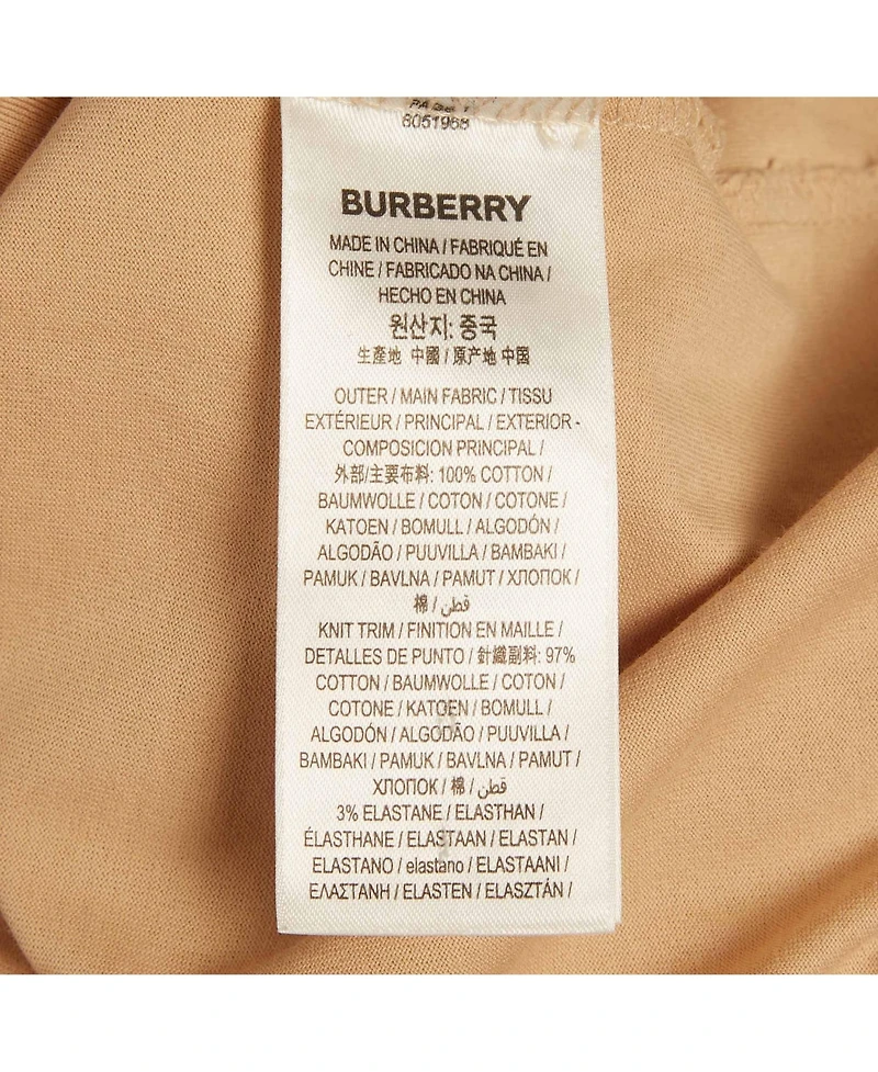 Pre-Owned Burberry Men's Jersey Monster Graphic Print Swaddon T-Shirt