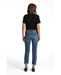 Mavi Jeans Women's Emma Mid Rise Slim Boyfriend